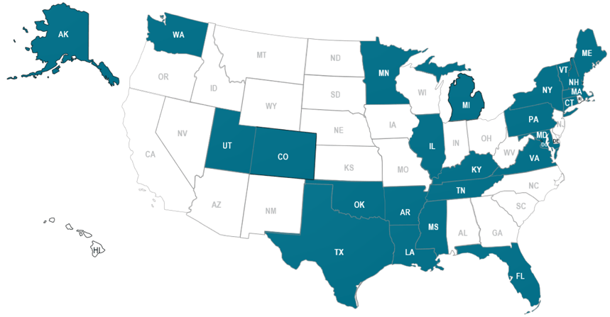 state by state map