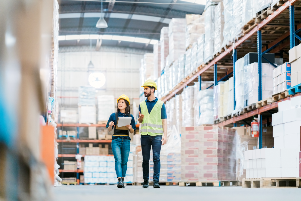 manufacturing workers in factories